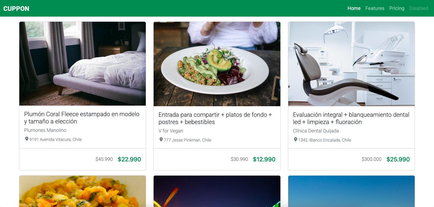 Imagen portada Cuppon Page